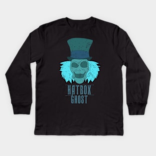 Hatbox Ghost Kids Long Sleeve T-Shirt